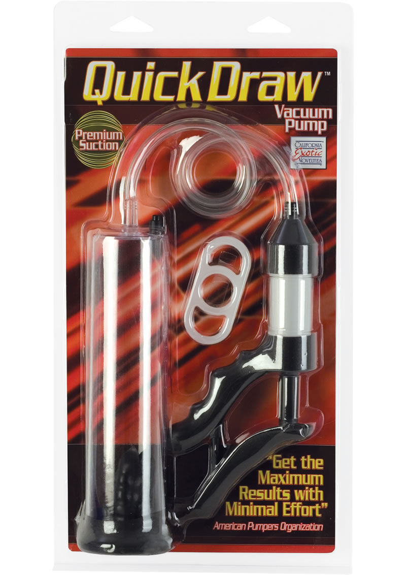 QUICK DRAW VACUUM PUMP 9 INCH CLEAR Love Bound