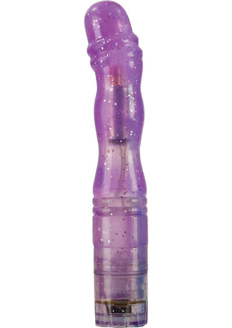 SPARKLE SOFTEES THE G GLITTERED MASSAGER WATERPROOF 5.25 INCH