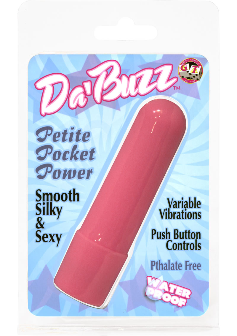 DA BUZZ PETITE POCKET POWER PINK WATERPROOF