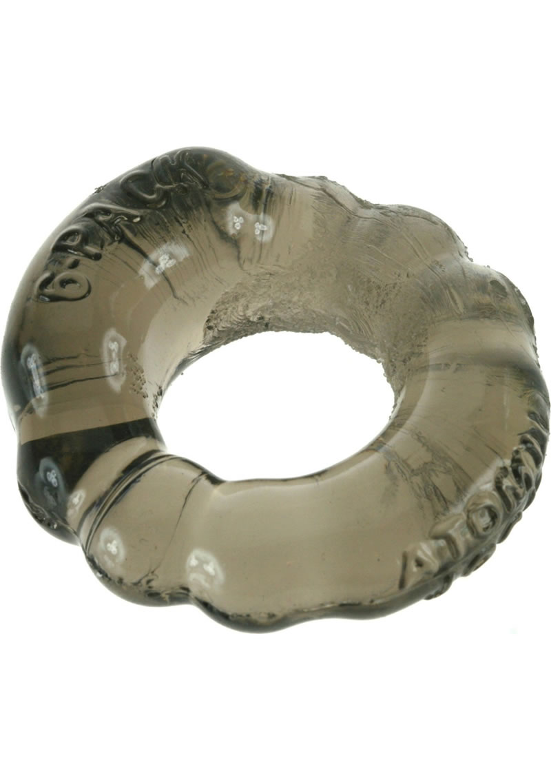 Atomic Jock The `6 Pack` Sport (1) Individual Cockring Smoke