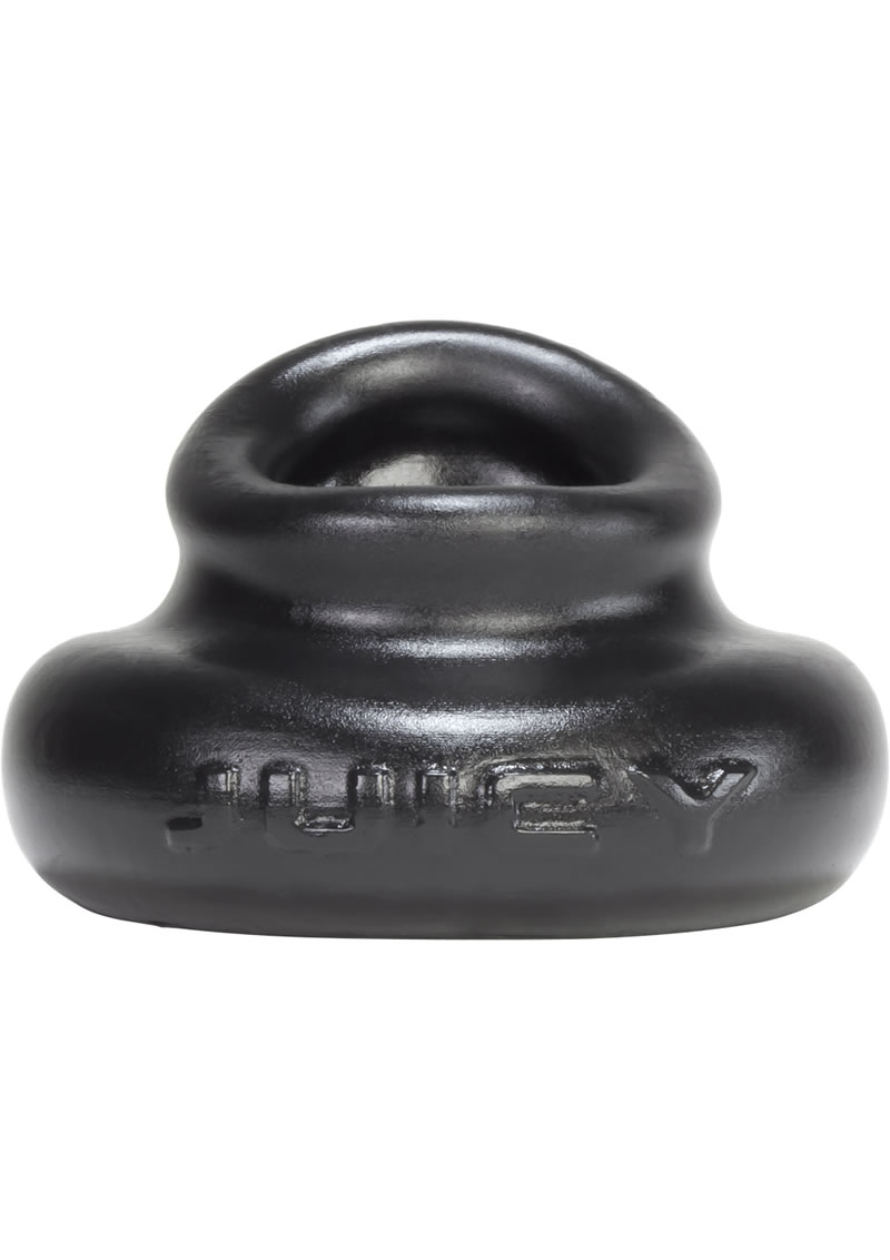 Oxballs Juicy Silicone Cockring Black 3.5 Inch