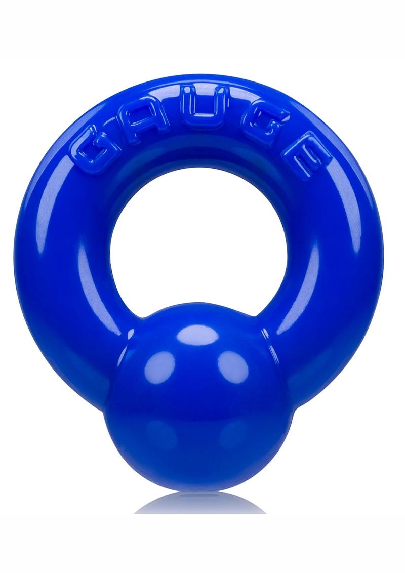 Gauge Super Flex Cockring Police Blue