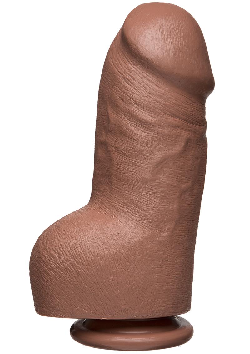 The D Fat D W/balls Firmskyn  8 inch Dildo Non Vibrating