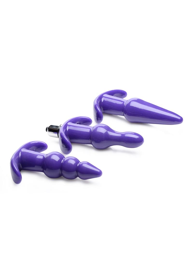 Frisky Thrill Trio Purple Anal Set