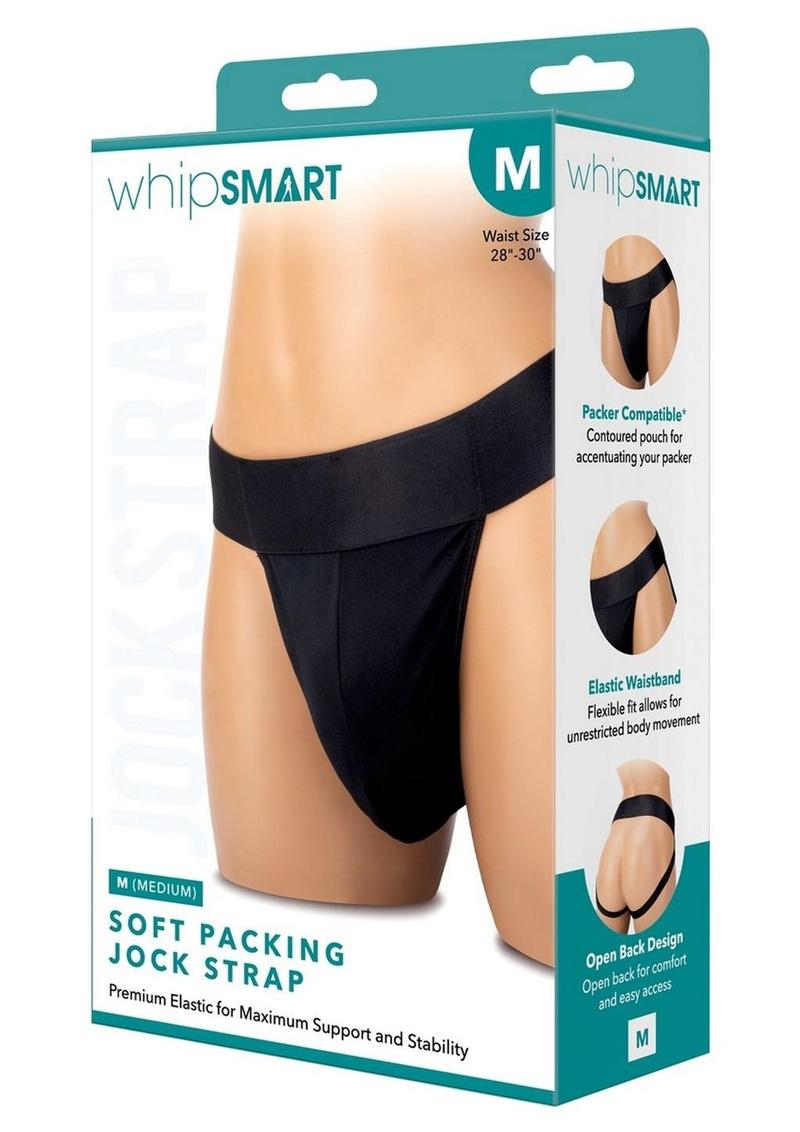 WhipSmart Soft Packing Jock Strap Medium Black Love Bound