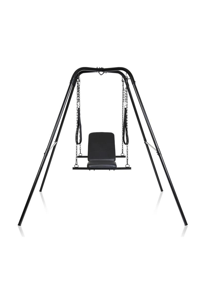 Master Series Throne Adjustable Sex Sling with Stand Love Bound