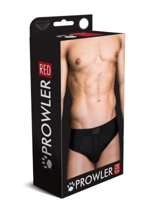 Prowler RED Ass-Less Brief - Medium - Black