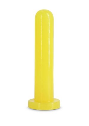 Firefly Thrill Glow in The Dark Dildo - Large - Yellow