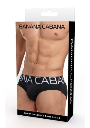 Banana Cabana Bikini - M/L - Black