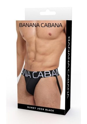 Banana Cabana Jock - M/L - Black