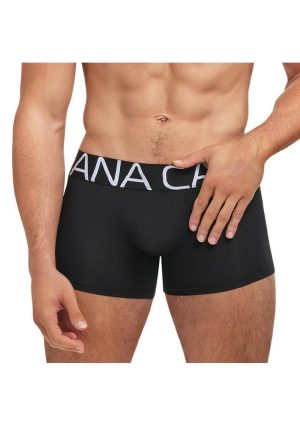 Banana Cabana Trunks - S/M - Black