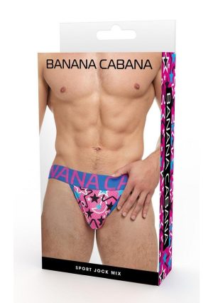 Banana Cabana Jock - L/XL - Purple