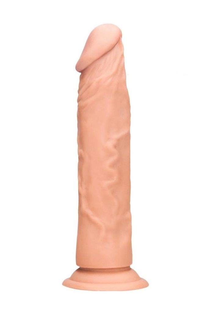 RealRock Skin Realistic Dildo without Balls 8in - Vanilla