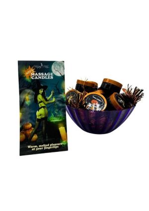 Kama Sutra Halloween Massage Candles Prepack (16 Per Bowl)