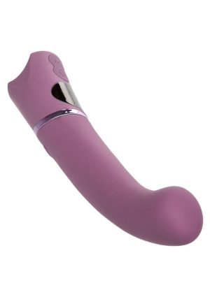 Orgasmatron Digital G-Wand Rechargeable Silicone Massager - Purple